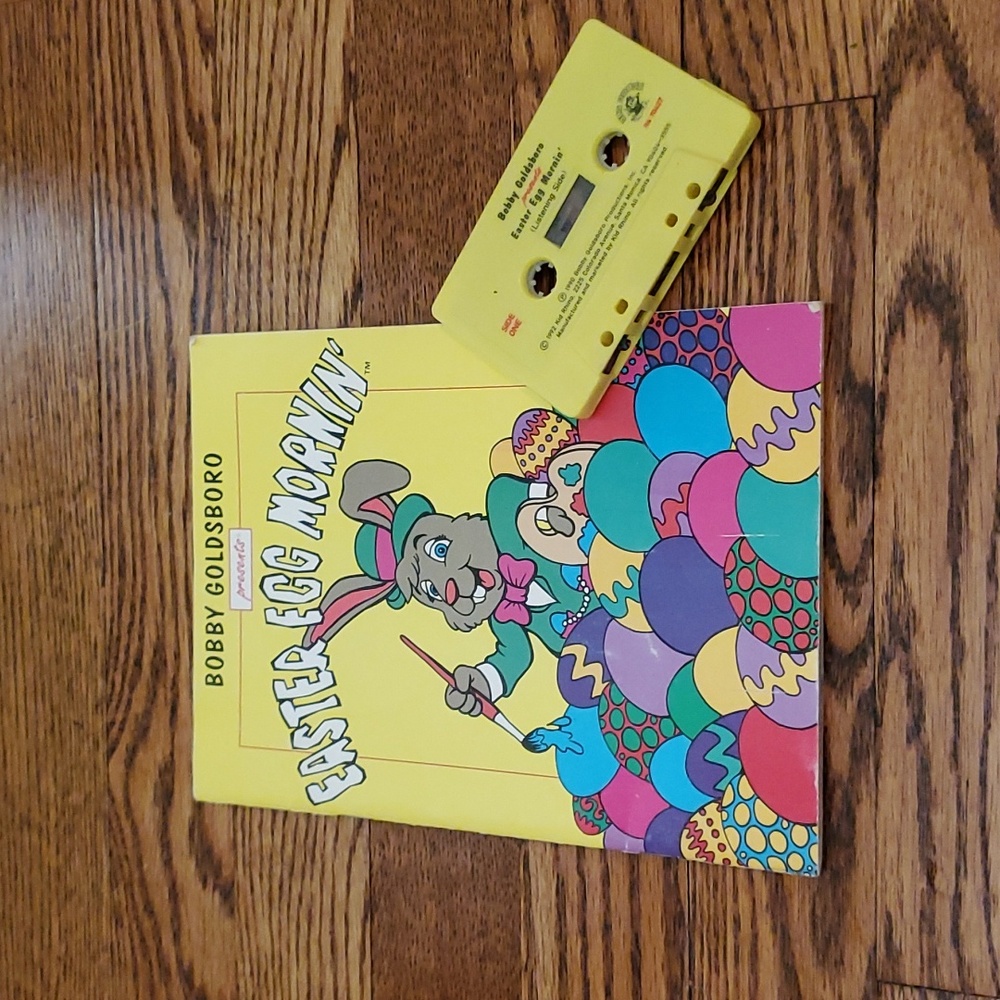 1992, Bobby Goldsboro presents EASTER EGG MORNIN' - Book and Cassette Tape